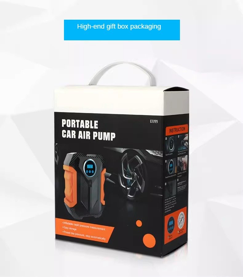 our versatile tire inflator, perfect for your car, boat, inflatable raft, and more! Whether you're inflating car tires, balloons, soccer balls, basketballs, or even an inflatable house tent, our tire inflator gets the job done efficiently and effectively. With its portable design and various adapters, including a cigarette lighter adapter for car tires, you can easily inflate any object wherever you are. Say goodbye to flat tires and low pressure with our reliable and convenient tire inflator.